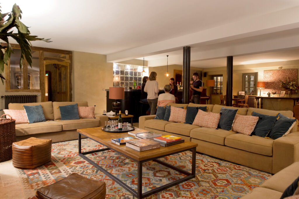 Le salon de Domaine d’en Maury
